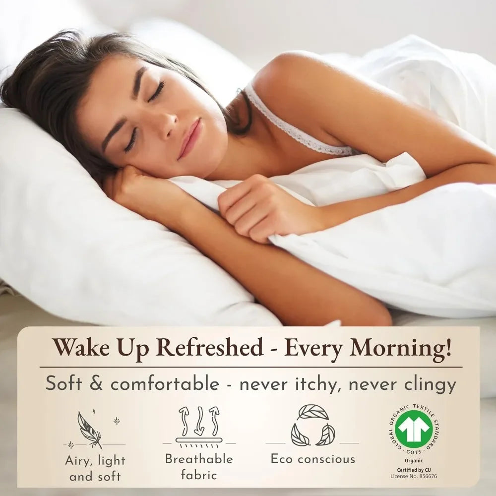 Soft Cooling Sheets, King and Queen Size
