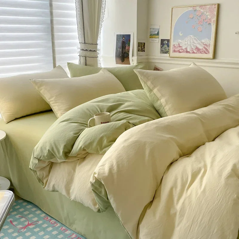 Cotton Bed Linen Bedding Set