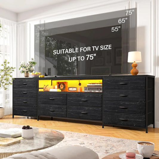 TV Stand Dresser for 65 70 75 Inch