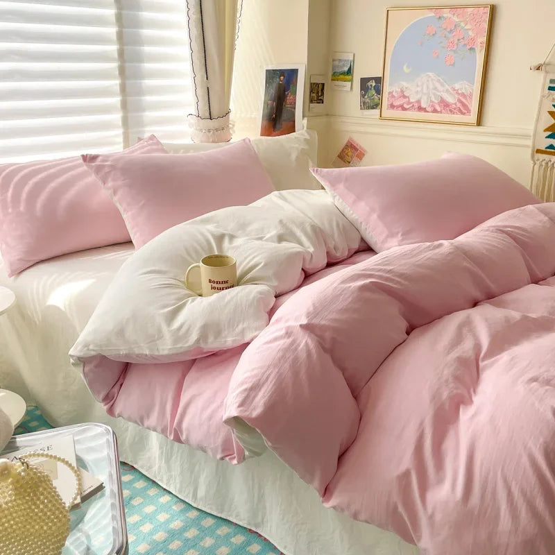 Cotton Bed Linen Bedding Set