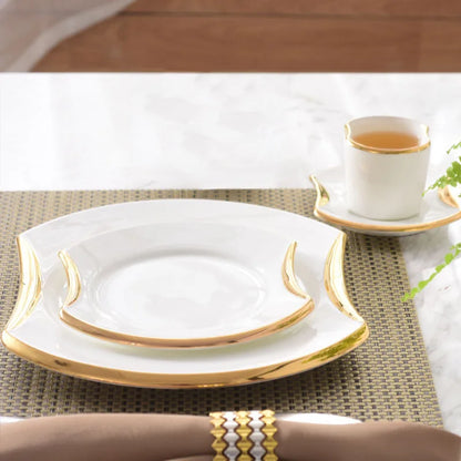 Porcelain Tableware,Plates & Bowls Dishes, Kitchen Utensils