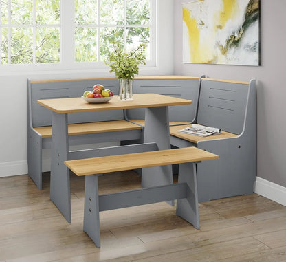 Breakfast Nook Corner Dining Table Kitchen Bench