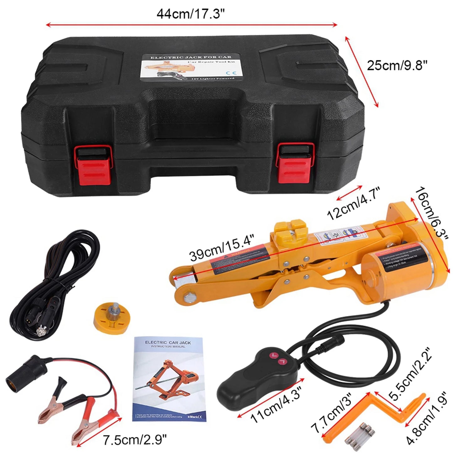 2 Ton Automotive Car Automatic Electric Lifting Jack