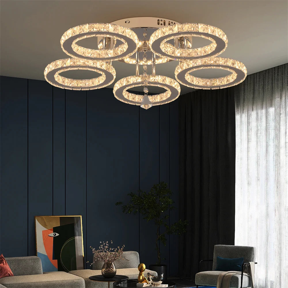 Modern Crystal Chandelier for Bedroom /Living Room