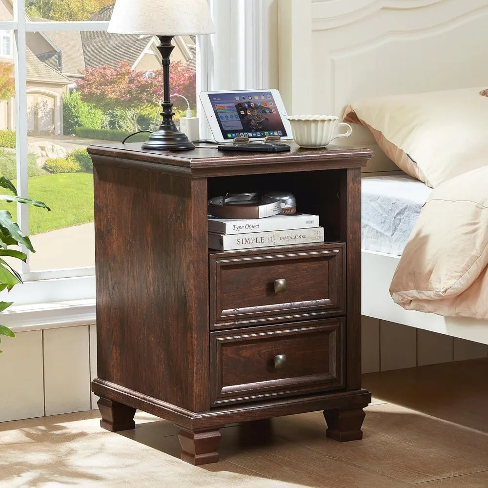 24 inch Tall Nightstand for Bedroom