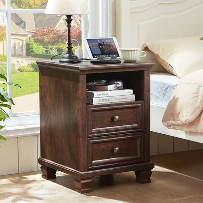 24 inch Tall Nightstand for Bedroom