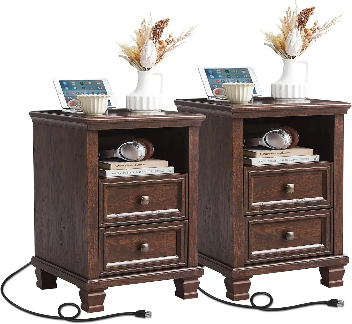 24 inch Tall Nightstand for Bedroom