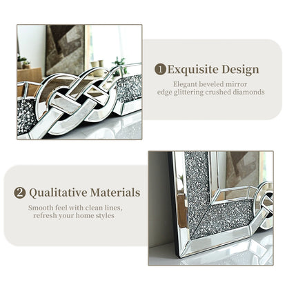 Wisfor Crushed Diamond Wall Mirror