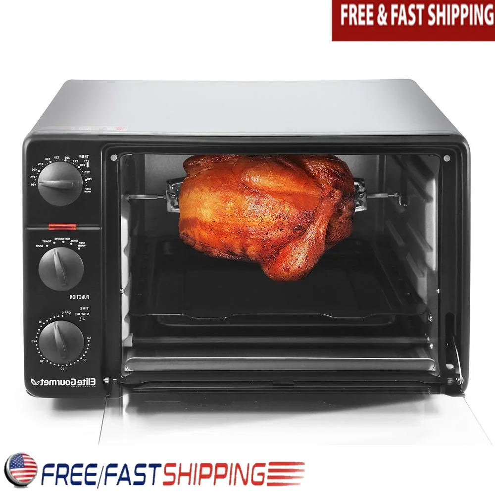 Countertop Toaster Oven/Rotisserie Bake