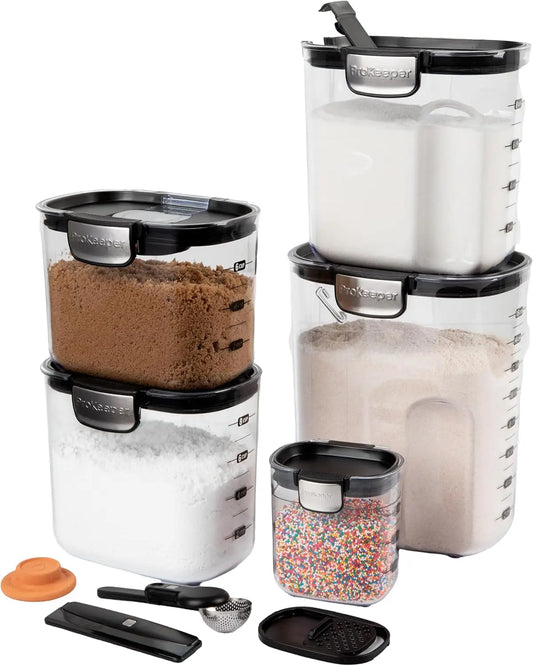 Food ,Flour and Sugar Container Set