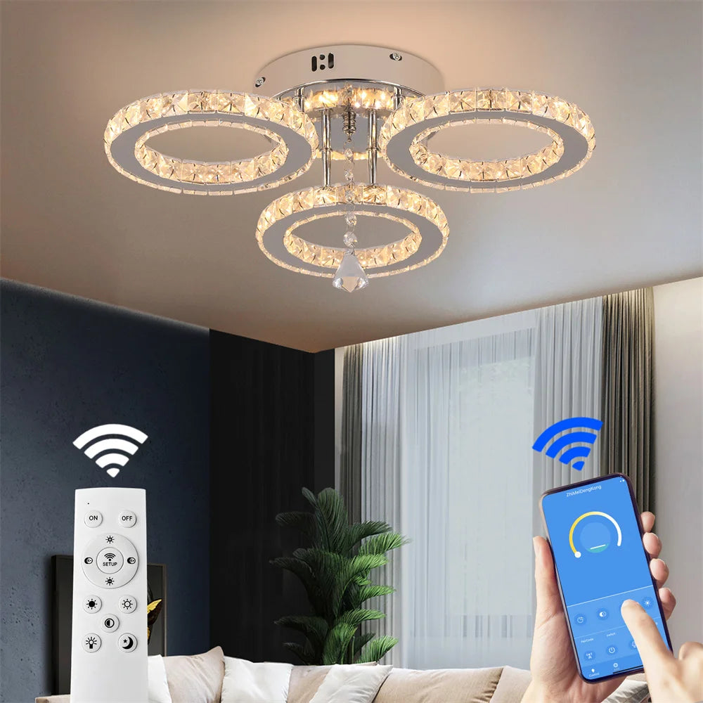 Modern Crystal Chandelier for Bedroom /Living Room