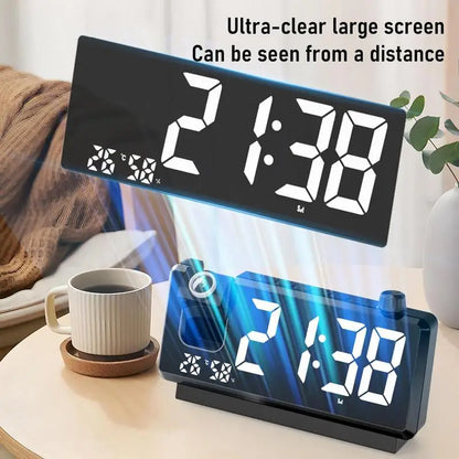 Digital Clock With Temperature Sensor Alarm Clock
