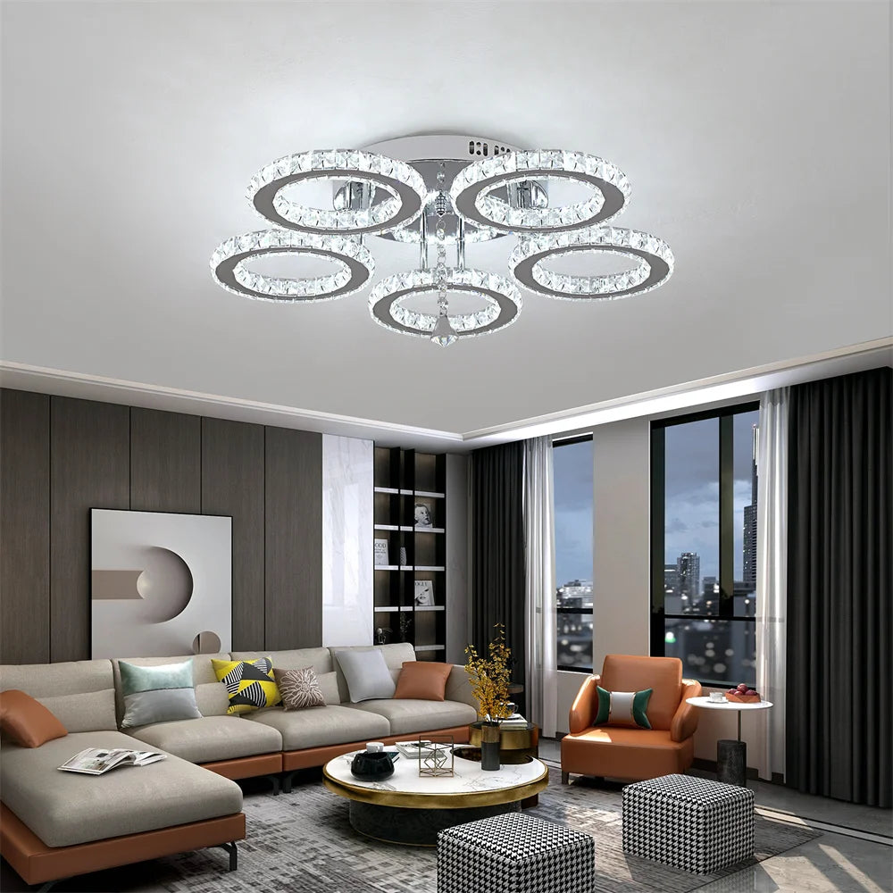 Modern Crystal Chandelier for Bedroom /Living Room