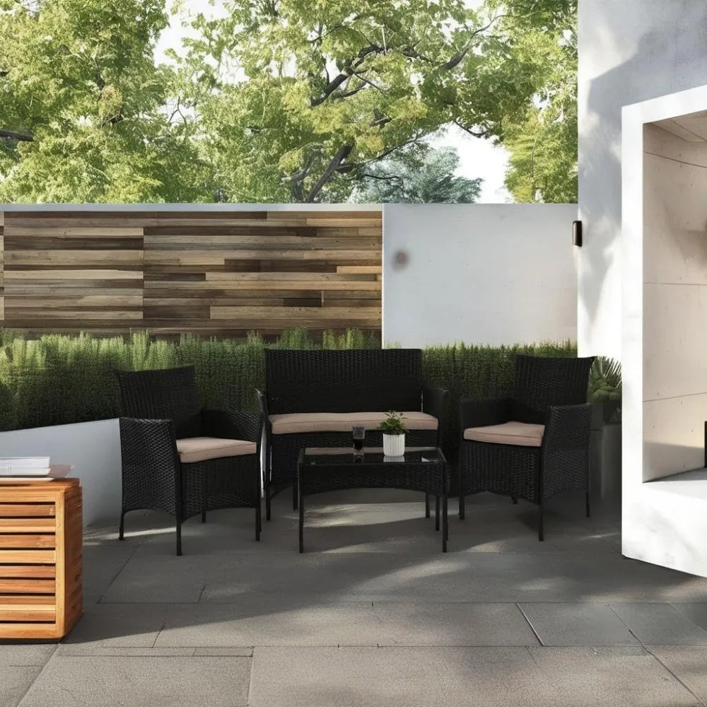 4-Piece Outdoor Patio Furniture Set