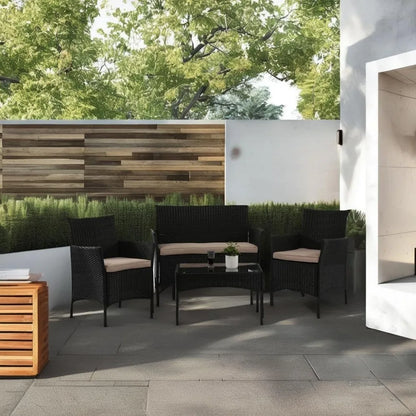 4-Piece Outdoor Patio Furniture Set
