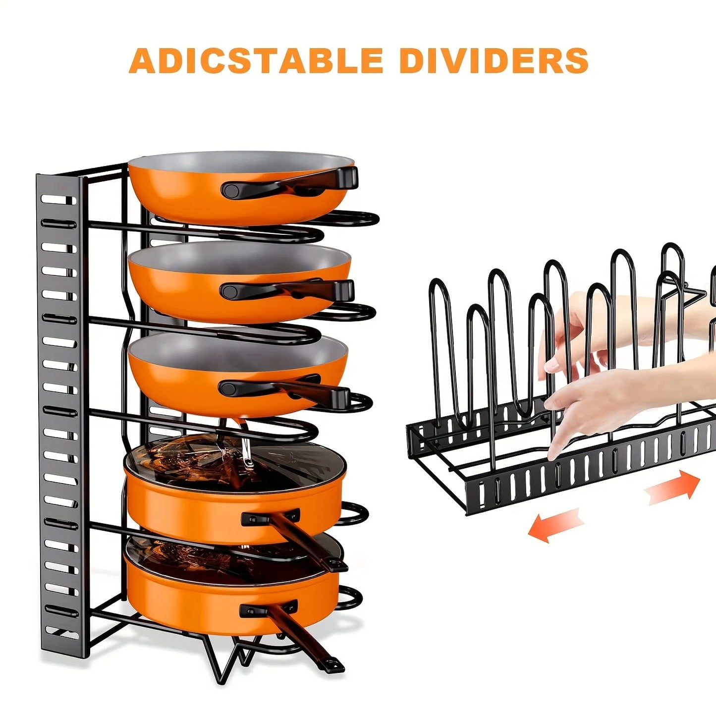 Kitchen Organization & Pot/Storage Rack