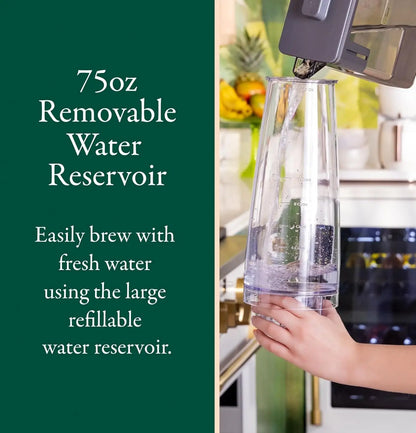 Grind & Brew Coffee Maker,WiFi Enabled Technology,