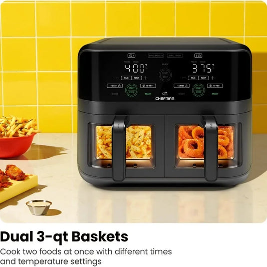 Dual Basket Air Fryer Oven