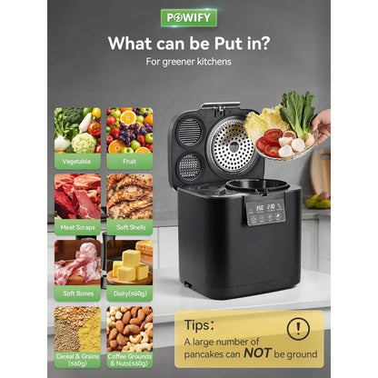 Electric Compost Bin Outdoor/ Indoor w/Tri-Blade