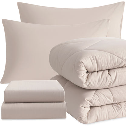 5 Piece Bedding Comforter Set