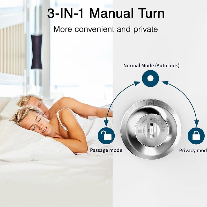 Fingerprint Door Lock w/ Bluetooth