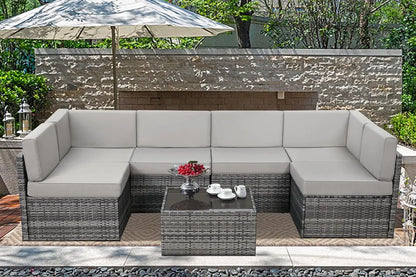 Outdoor Sectional Furniture Chair Set
