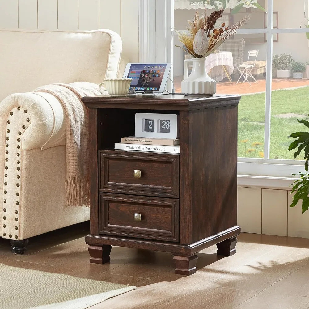 24 inch Tall Nightstand for Bedroom