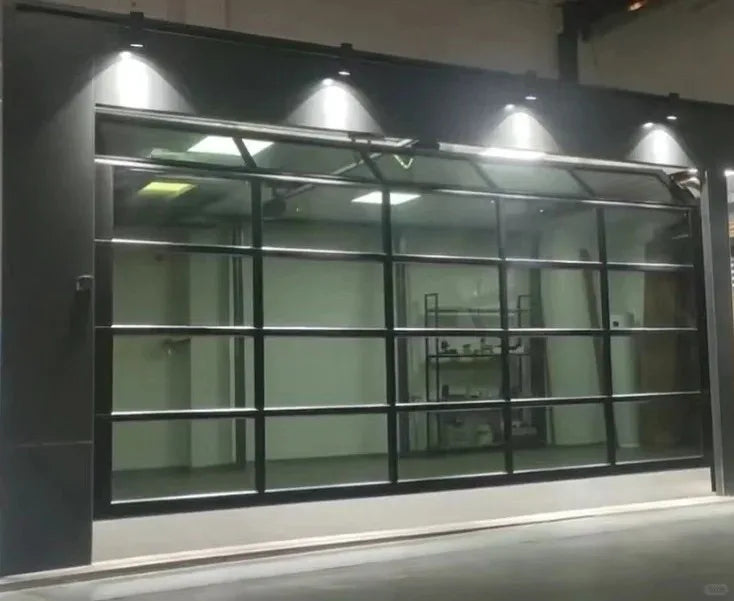 Garage Door, Casement Entrance, Glass Aluminum Profile
