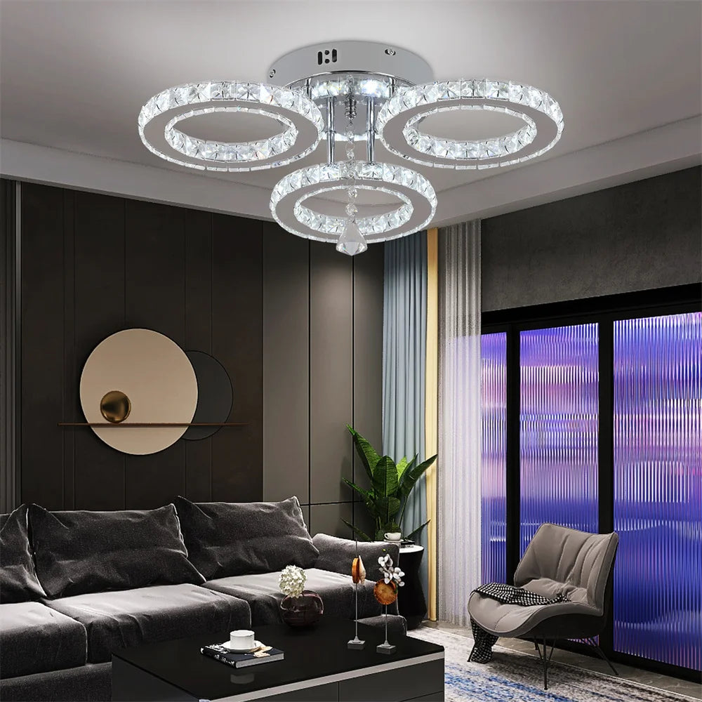 Modern Crystal Chandelier for Bedroom /Living Room