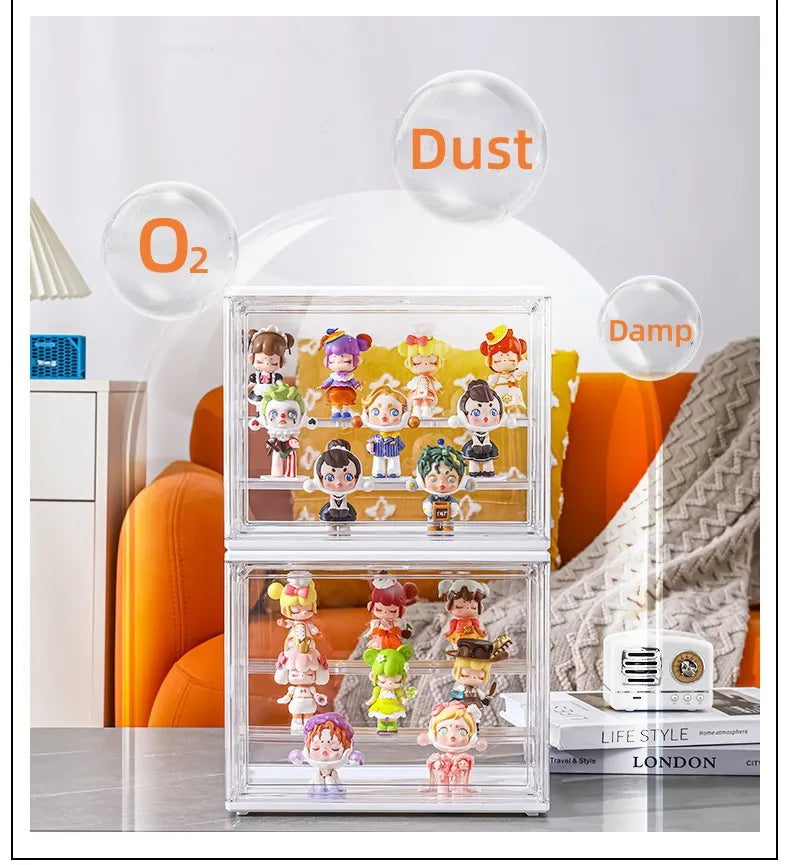 Clear Display Box, Stackable