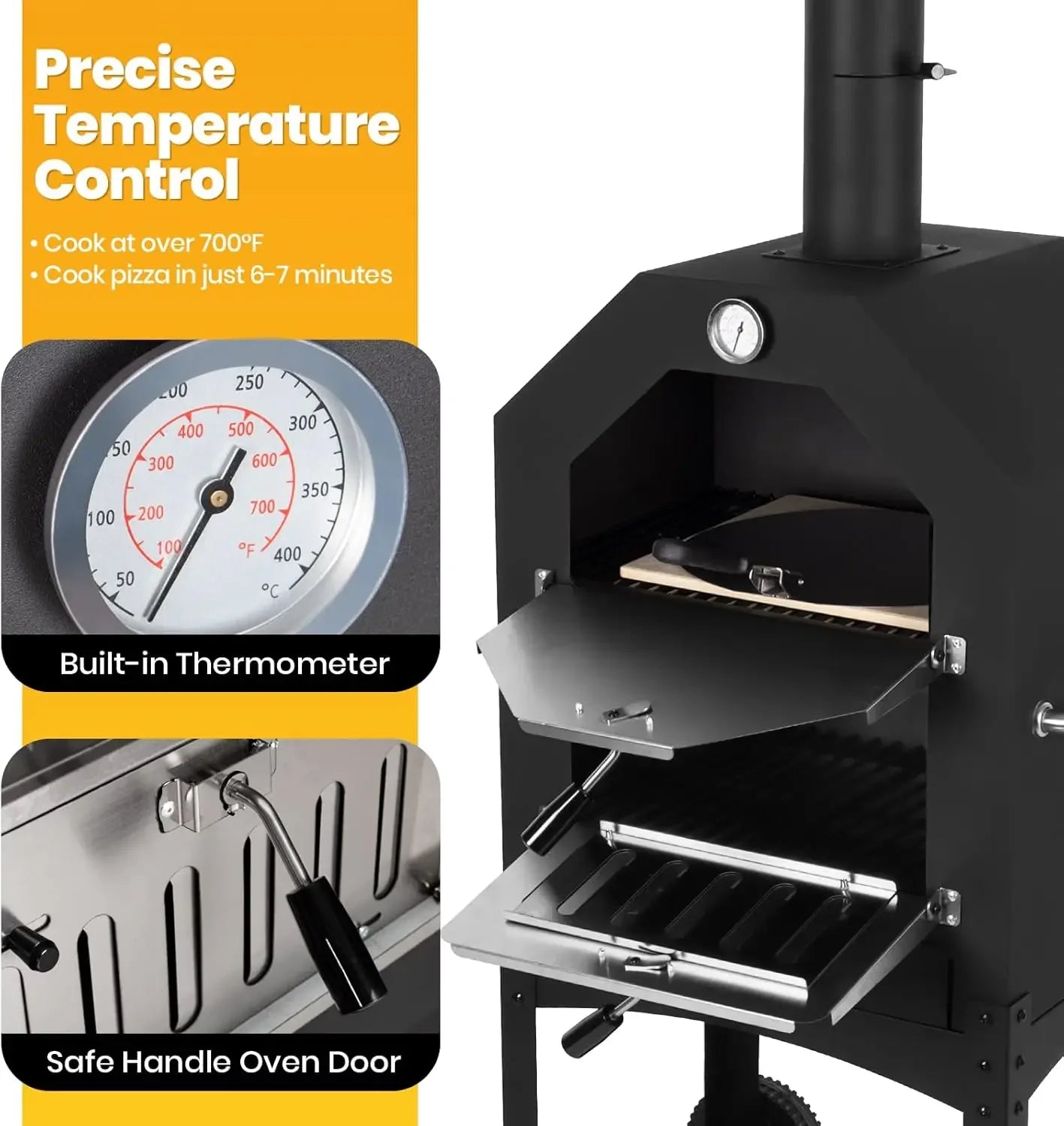 Outdoor Wood Fired Pizza Oven
