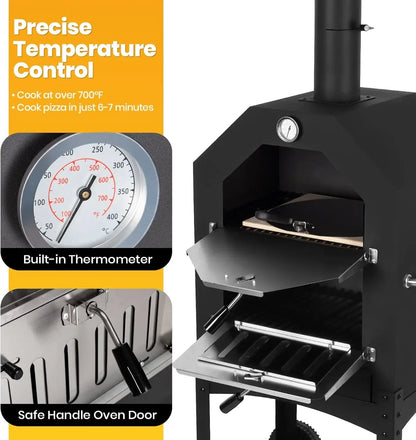 Outdoor Wood Fired Pizza Oven