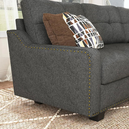 L Shaped Couch for Small Apartment, Reversible
