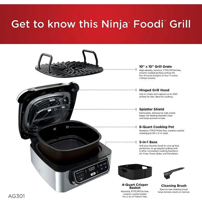 Ninja Foodi 5-in-1 Indoor Electric Grill