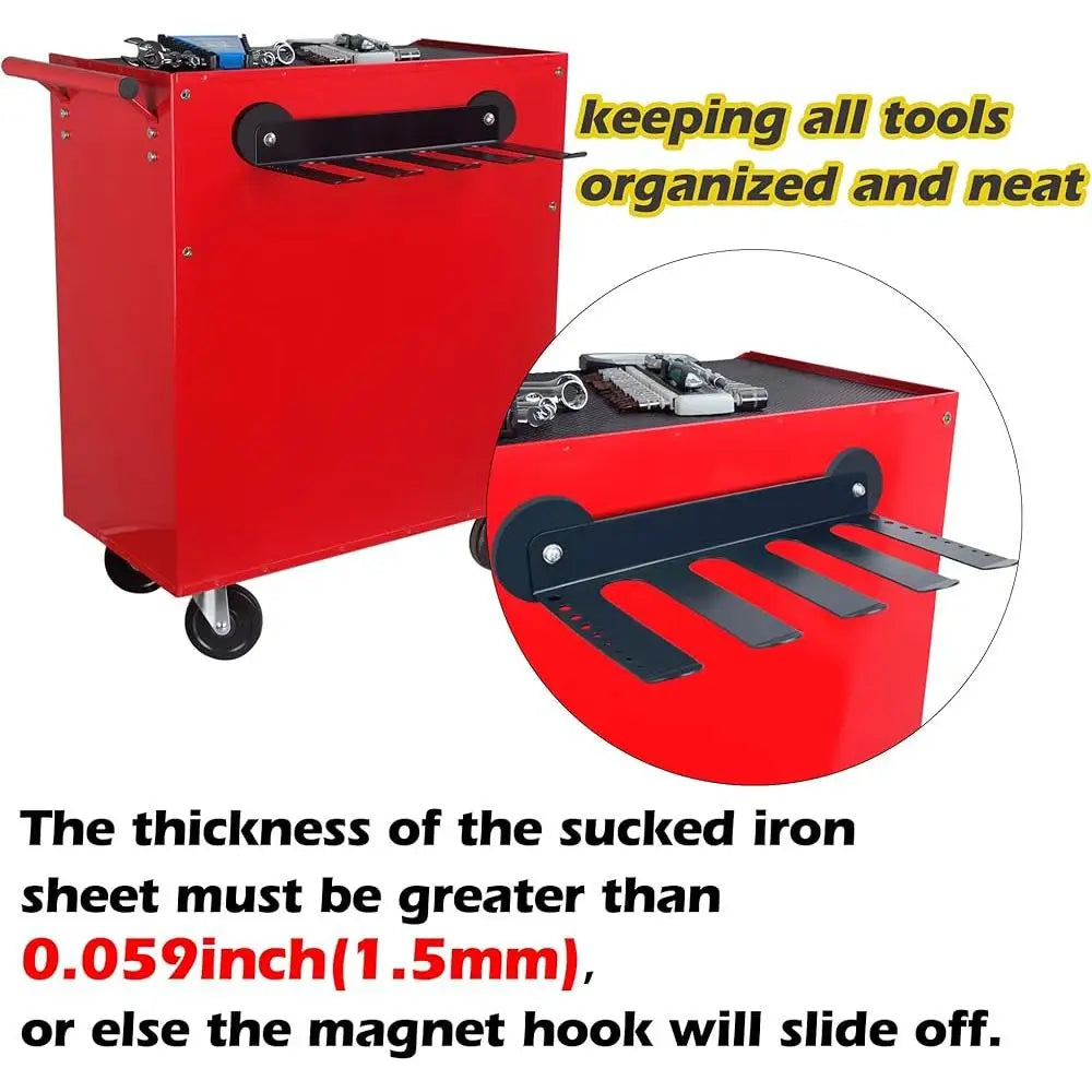 Magnetic Power Tool Organizer Storage Rack