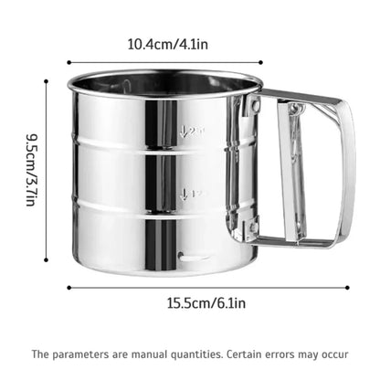 Stainless Steel Mesh Sifter Cup for Baking