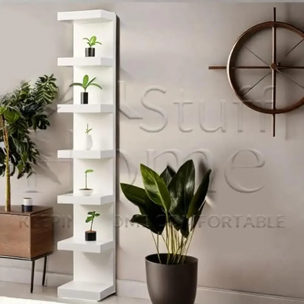 Vertical Wall Mount Shelf Unit