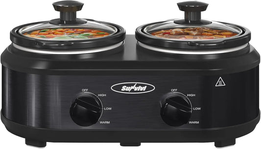 Double Slow Cooker