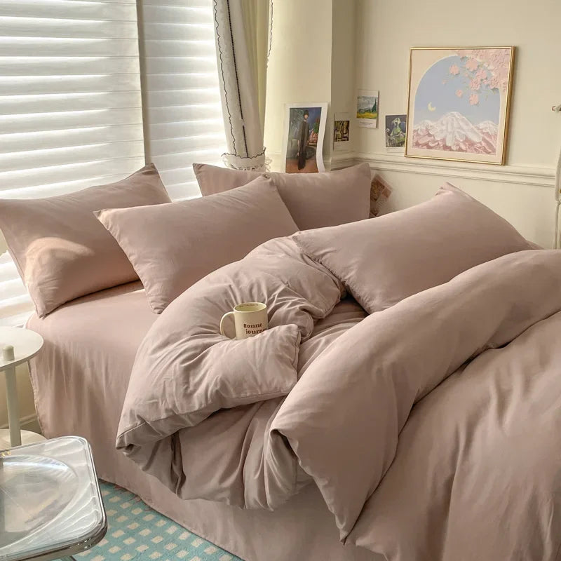 Cotton Bed Linen Bedding Set