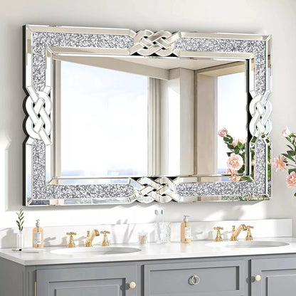 Wisfor Crushed Diamond Wall Mirror