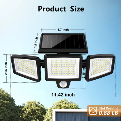 Outdoor Solar Lights, Waterproof, Motion Sensor