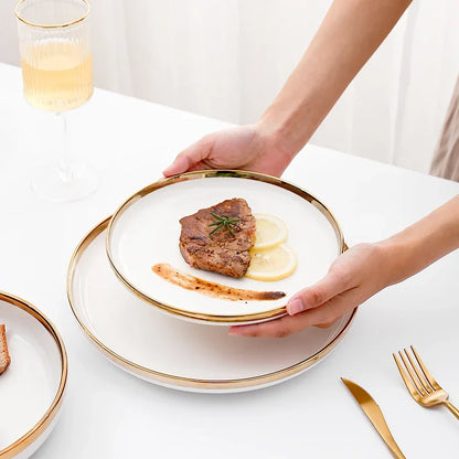 Porcelain Dinnerware For Household Hotel
