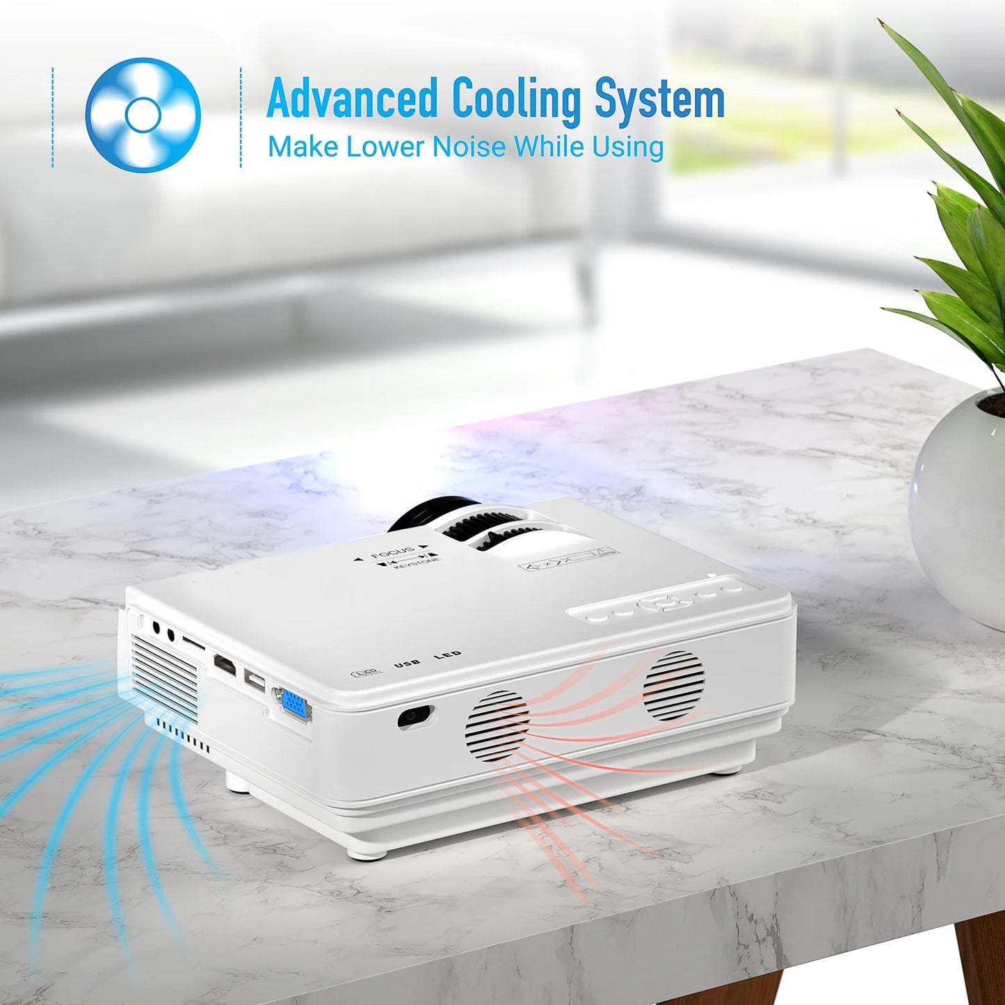 Home Theater Mini Projector