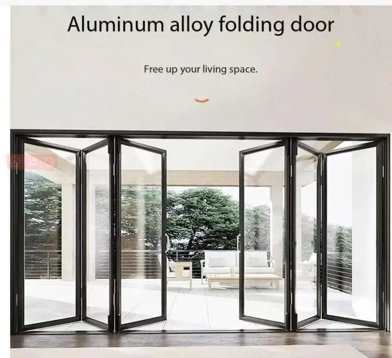 Aluminum Customized Double Glass Patio Sliding Door