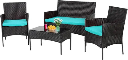 4-Piece Outdoor Patio Furniture Set