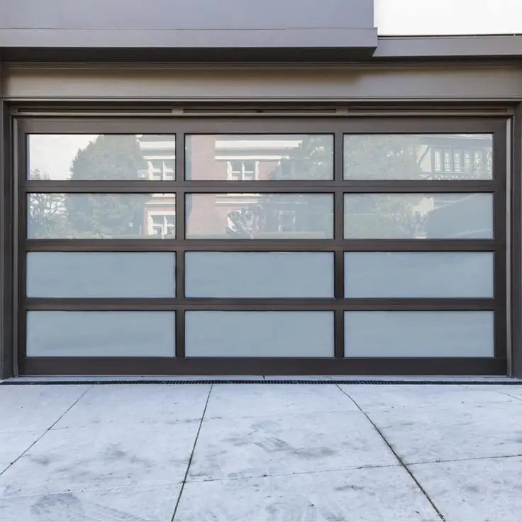 European Aluminum Shutter Garage Doors