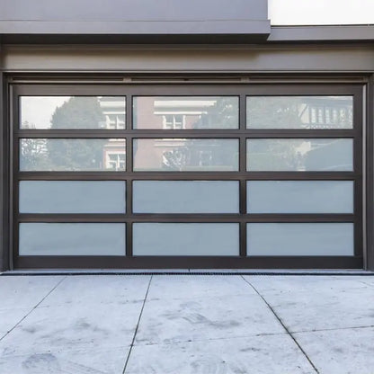 European Aluminum Shutter Garage Doors