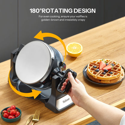 Rotating Waffle Iron, Double Flip