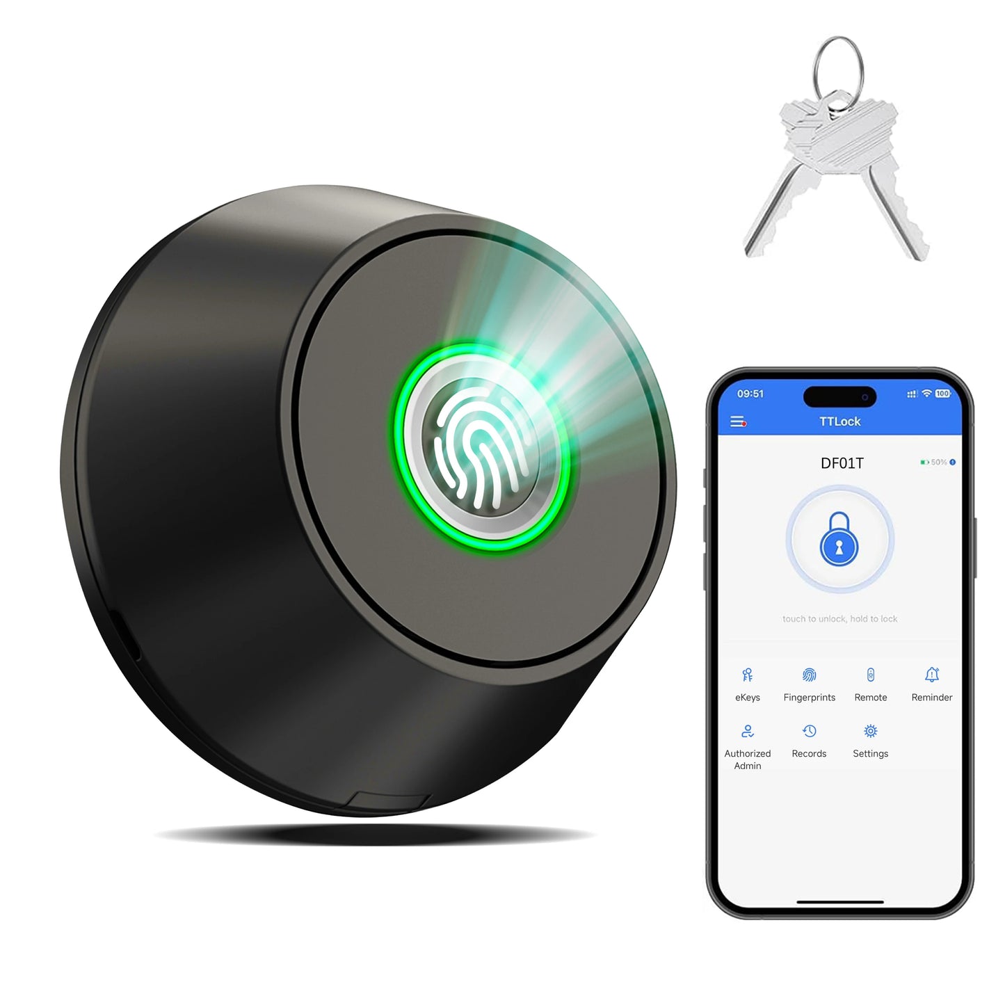 Electronic Door Lock, App Smart, Keyless entry