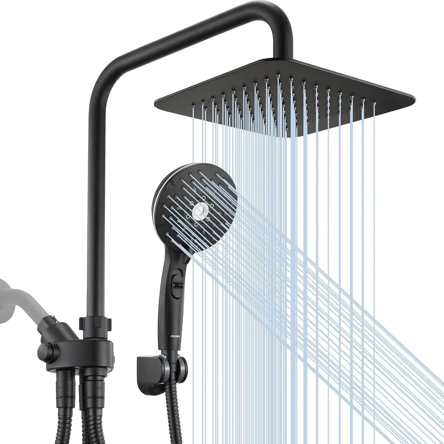 Dual Shower Head Combo, Handheld Showers